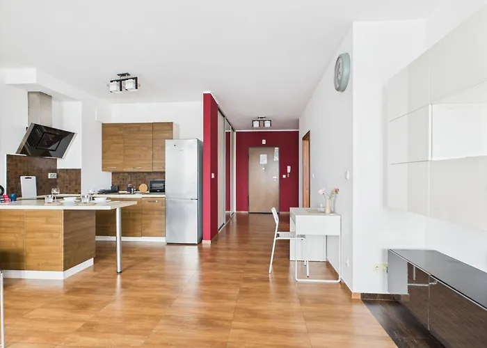 Appartement Aleja Ken 55 Superapart - Blisko Metra Imielin Warschau